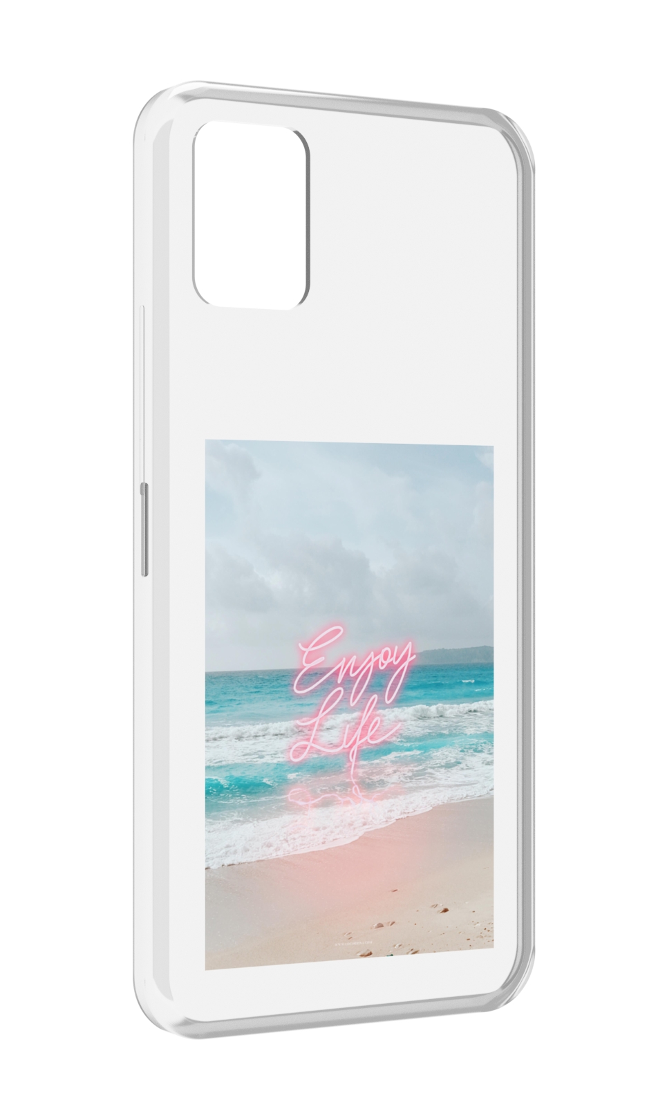 

Чехол MyPads красивый пляж для Umidigi Power 5, Прозрачный, Tocco