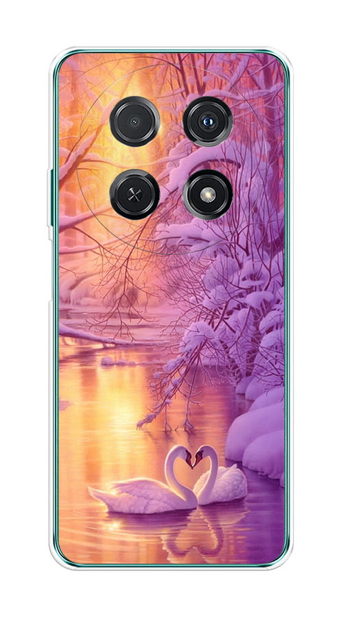 

Чехол на Huawei Nova 12i "Зима 1", Фиолетовый;желтый, 6123950-1