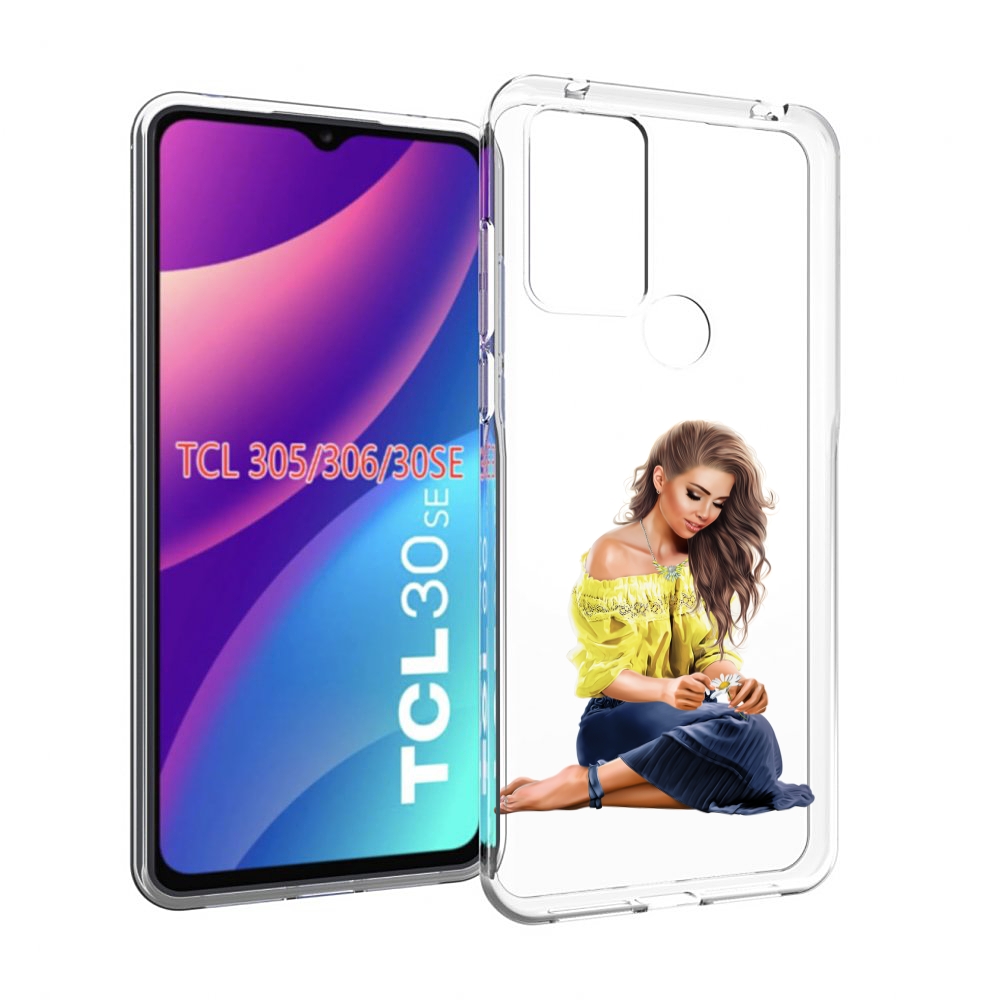 

Чехол MyPads миленькая-девочка женский для TCL 30SE/305/306/30E, Tocco