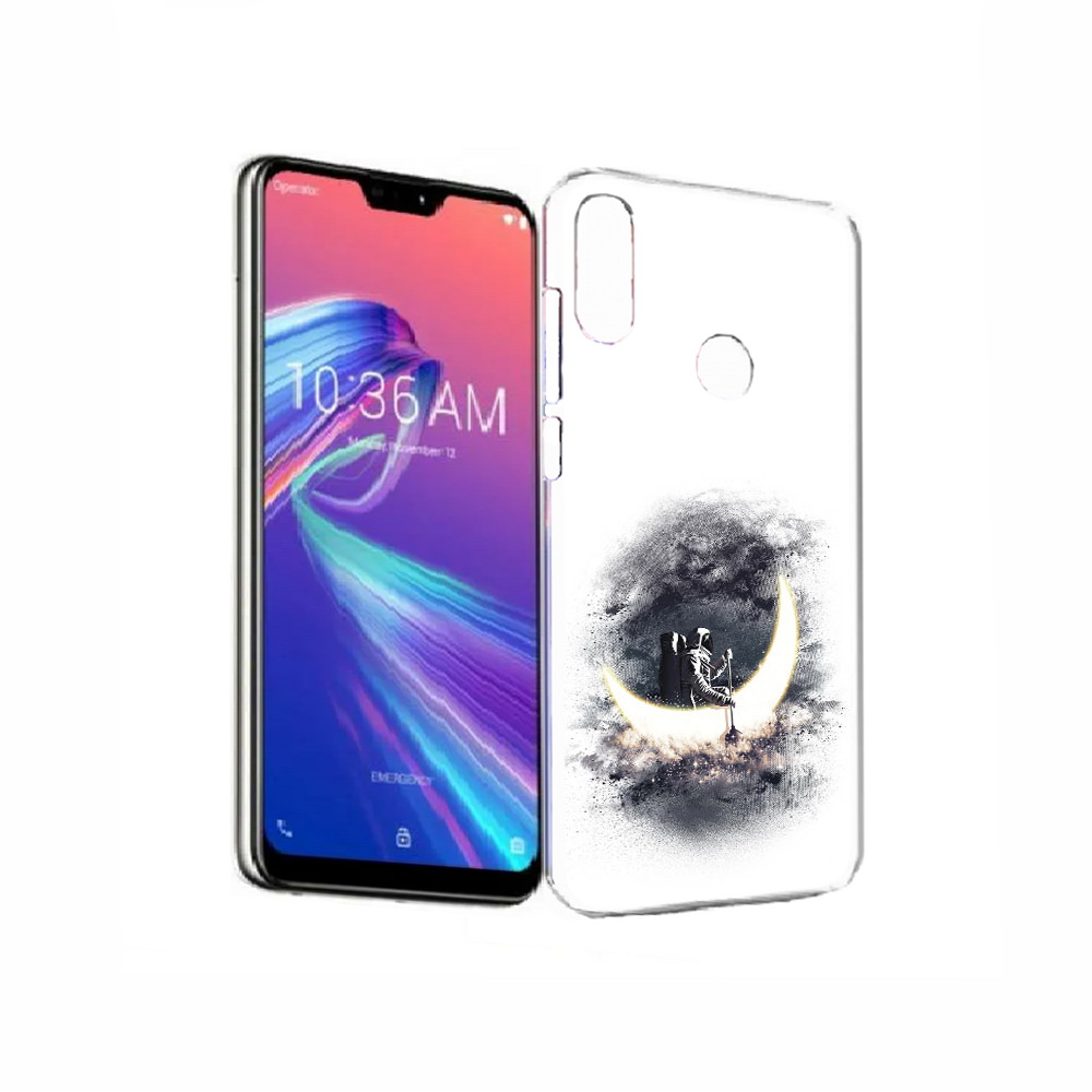 

Чехол MyPads Tocco для Asus ZenFone Max Pro (M2) (ZB631KL) лунный путешественник, Прозрачный, Tocco