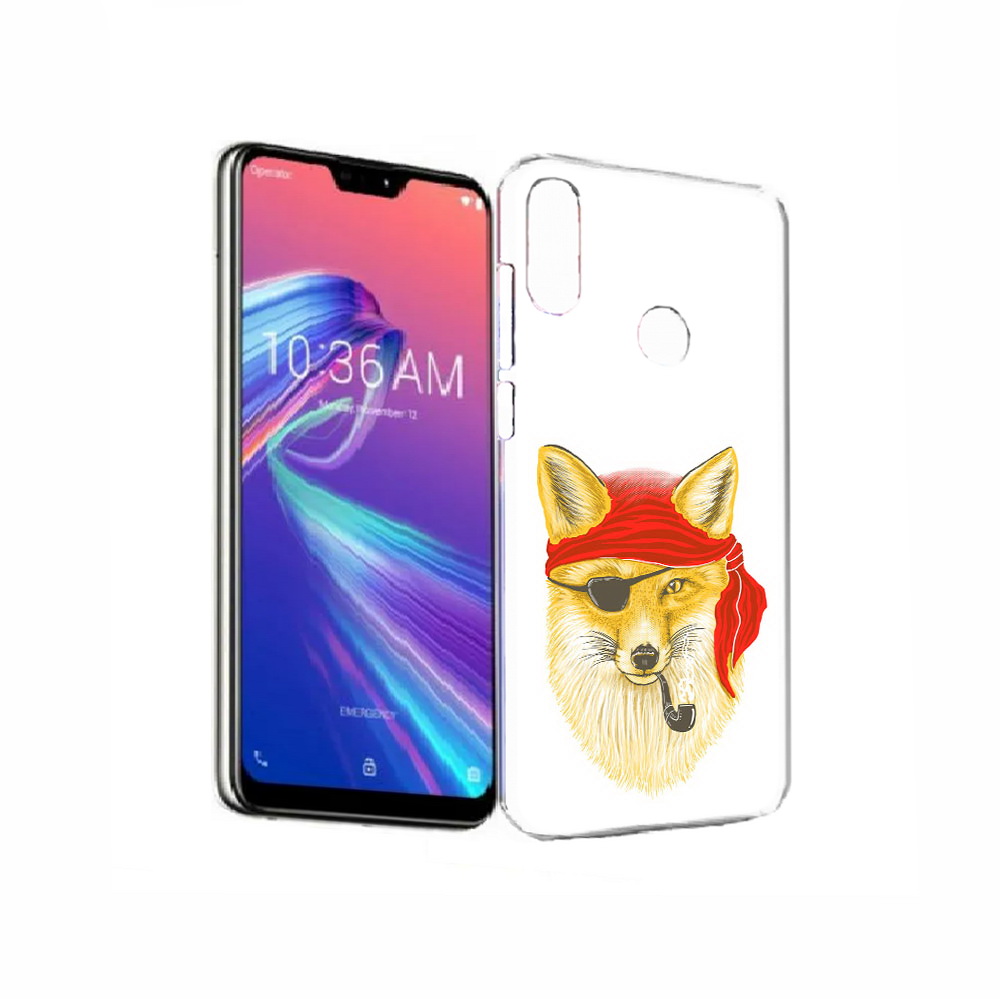 

Чехол MyPads Tocco для Asus ZenFone Max Pro (M2) (ZB631KL) лиса-пират, Прозрачный, Tocco