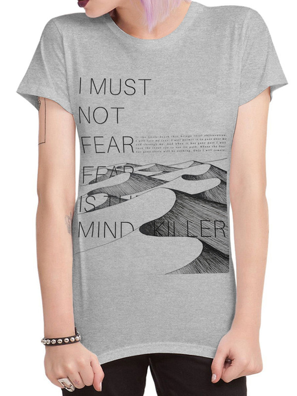 

Футболка женская DreamShirts Studio Дюна - Я не должен бояться DUN-155390-1 серая M, Серый, Дюна - Я не должен бояться DUN-155390-1