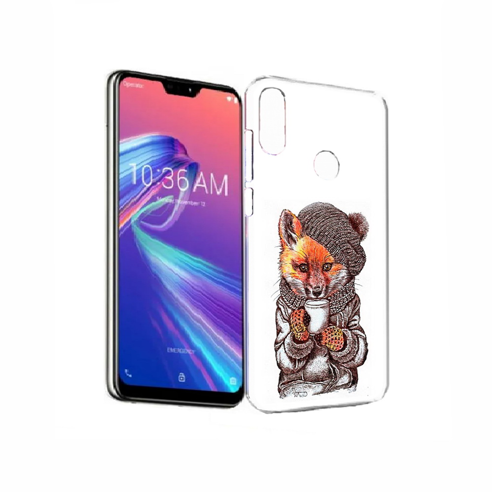 

Чехол MyPads Tocco для Asus ZenFone Max Pro (M2) (ZB631KL) лиса в шапке, Tocco