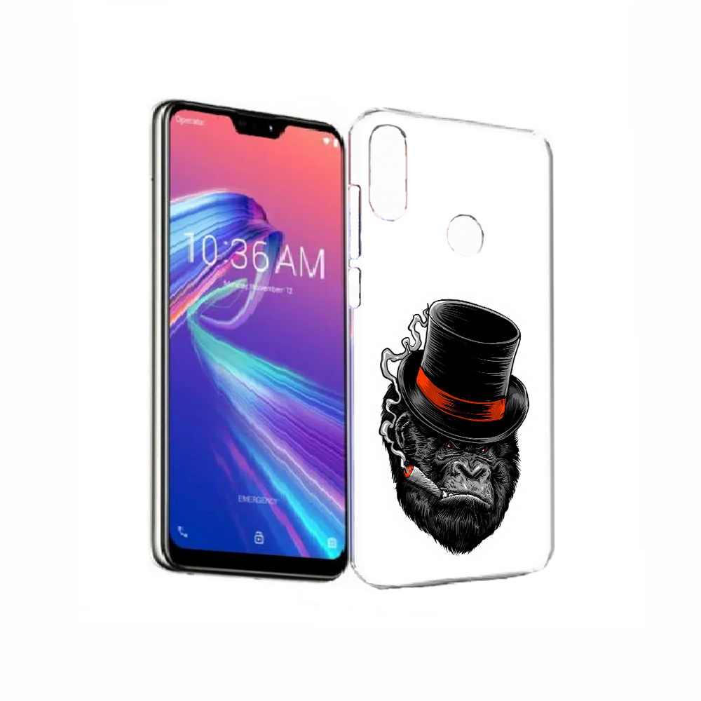 

Чехол MyPads Tocco для Asus ZenFone Max Pro (M2) (ZB631KL) дизайнерская горилла, Прозрачный, Tocco