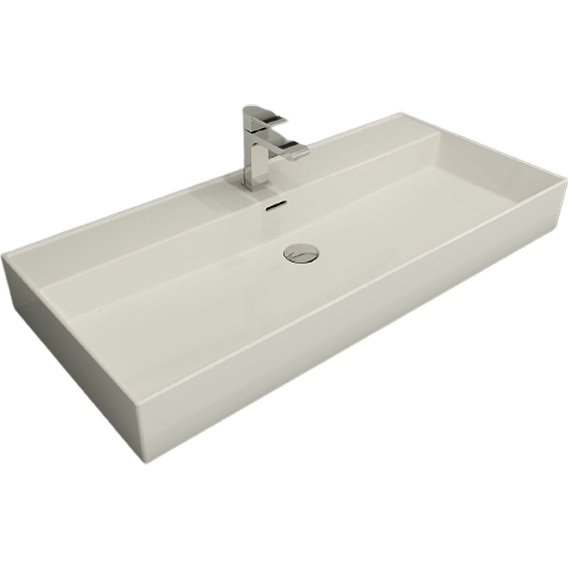 

Раковина Bocchi Milano 100 1378-001-0126, белый глянец