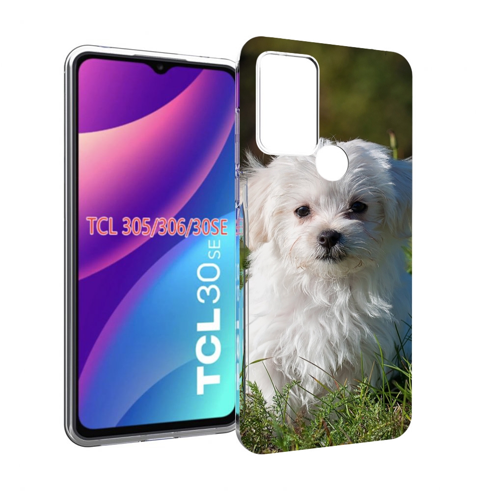 

Чехол MyPads мальтийская-болонка для TCL 30SE/305/306/30E, Tocco