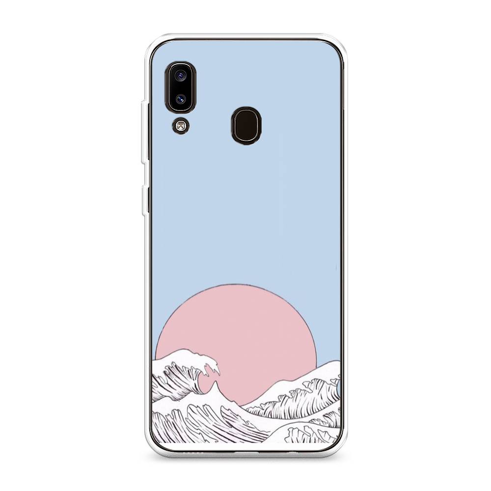 

Чехол Awog на Samsung Galaxy A20/A30 "Японское солнце", 27650-10