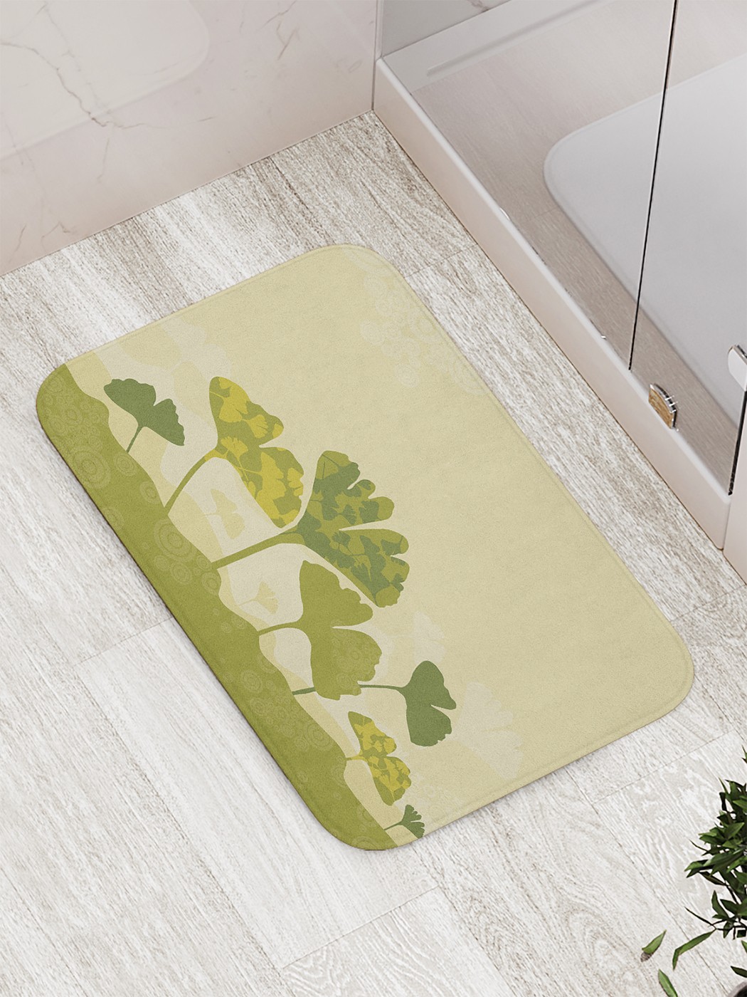 

Коврик противоскользящий для ванной, сауны, бассейна, 77х52 см bath_72399 JoyArty