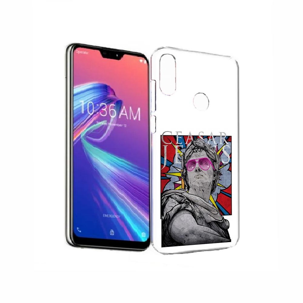 

Чехол MyPads Tocco для Asus ZenFone Max Pro (M2) (ZB631KL) крутая статуя свободы, Прозрачный, Tocco