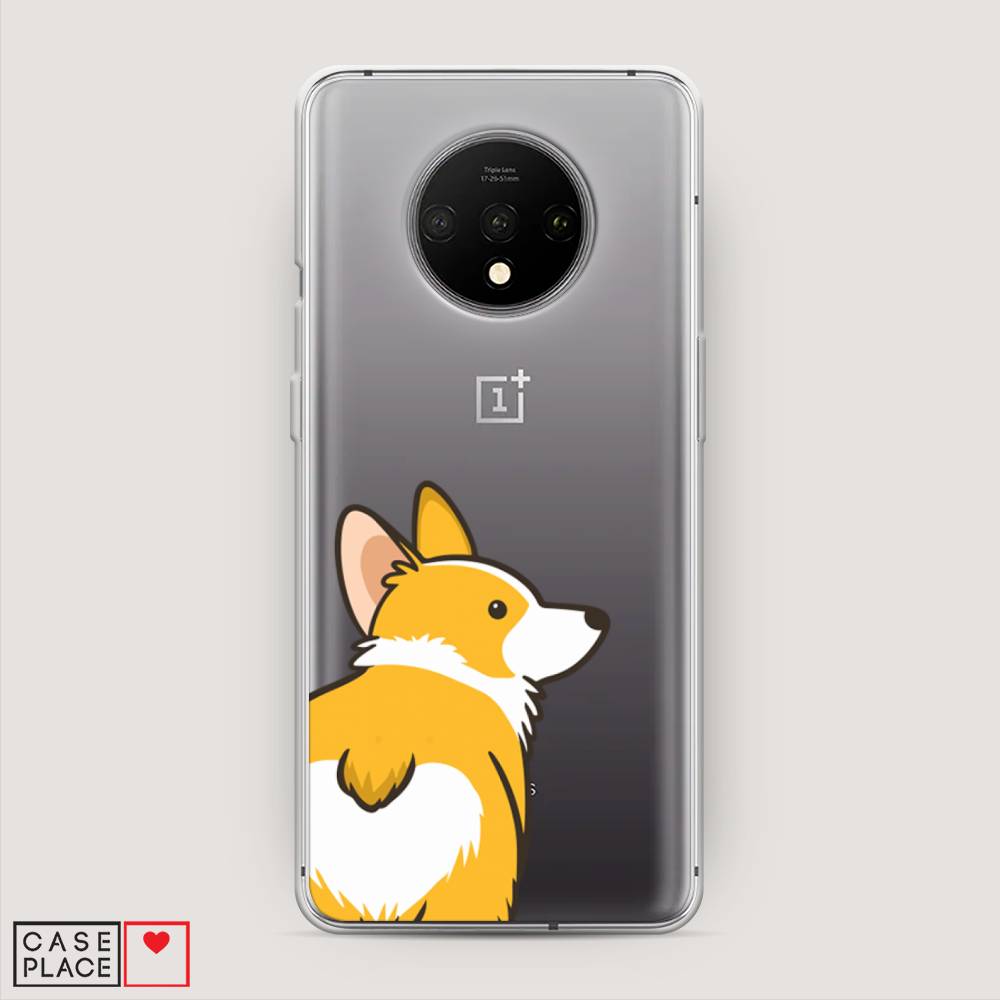 

Чехол Awog на OnePlus 7T / ВанПлас 7T "Корги следуй за мной", Желтый;бежевый;белый, 150950-2