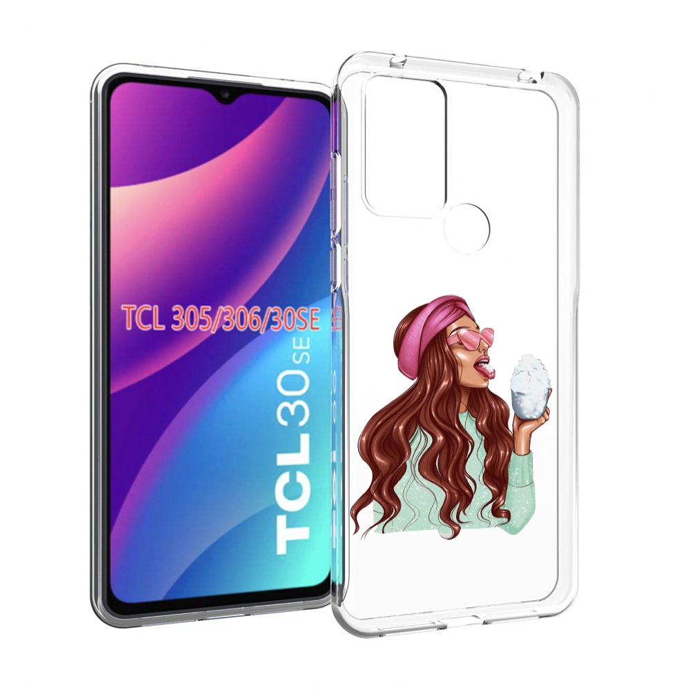 

Чехол MyPads любительница-снега женский для TCL 30SE/305/306/30E, Tocco