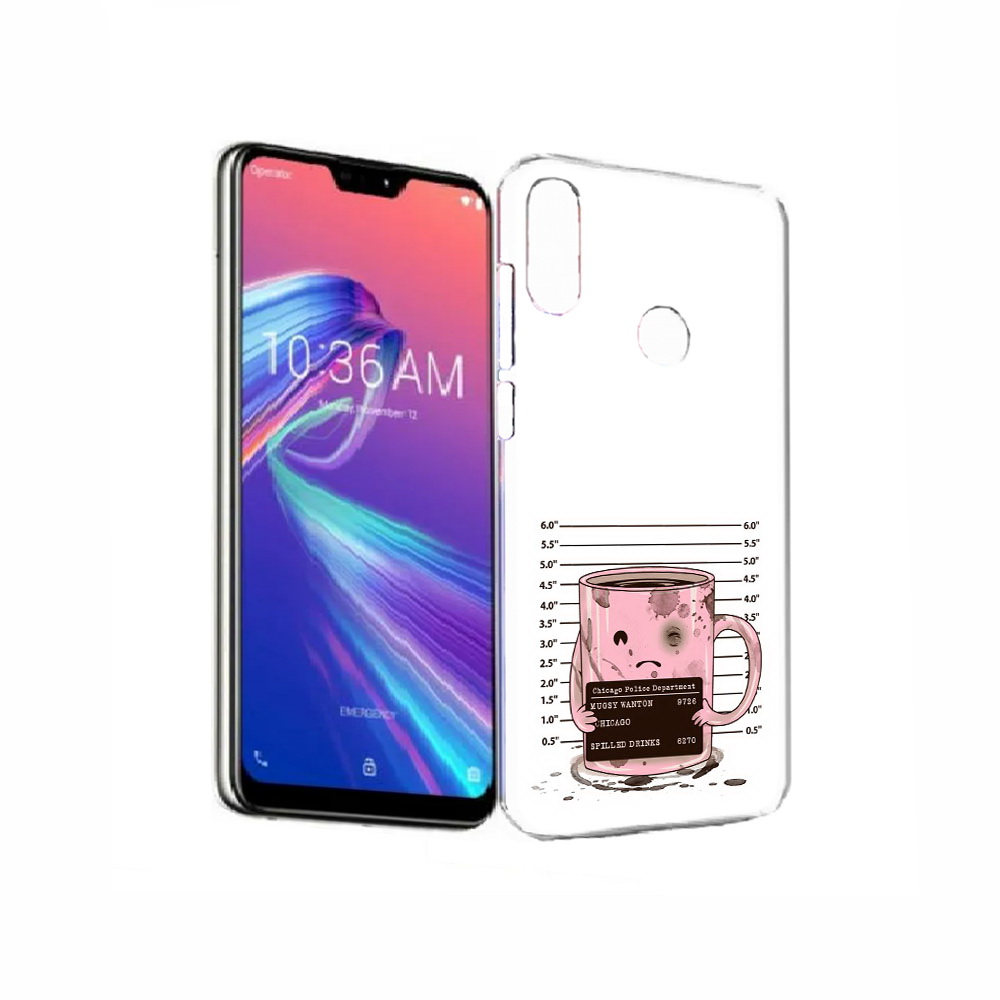 

Чехол MyPads Tocco для Asus ZenFone Max Pro (M2) (ZB631KL) кружка, Прозрачный, Tocco