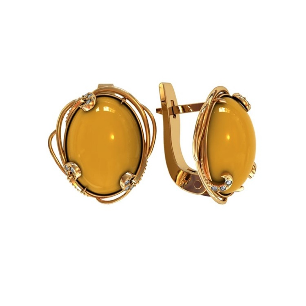 

Серьги из серебра с агатом ПРИВОЛЖСКИЙ ЮВЕЛИР 352303-AG20FA11, 352303-AG20FA11