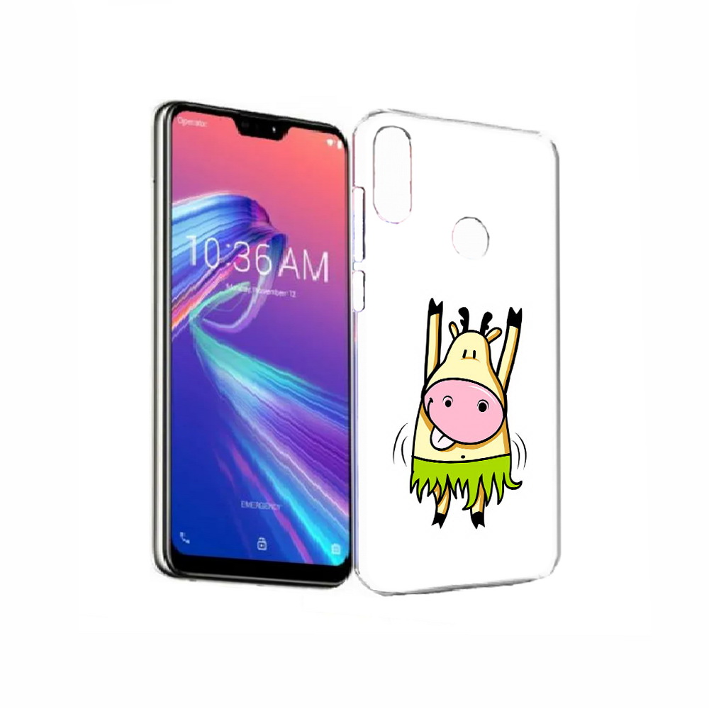 Чехол MyPads Tocco для Asus ZenFone Max Pro (M2) (ZB631KL) Веселая корова