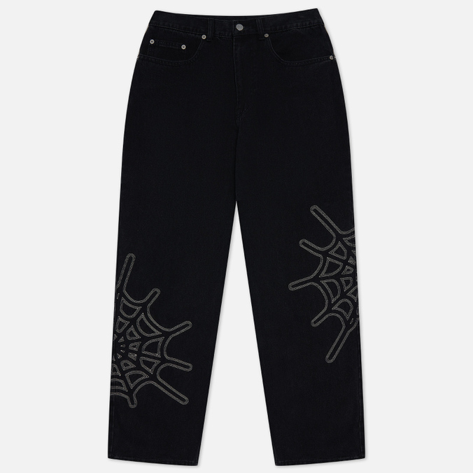 

Джинсы мужские thisisneverthat Web Embroidery черные XL, Web Embroidery