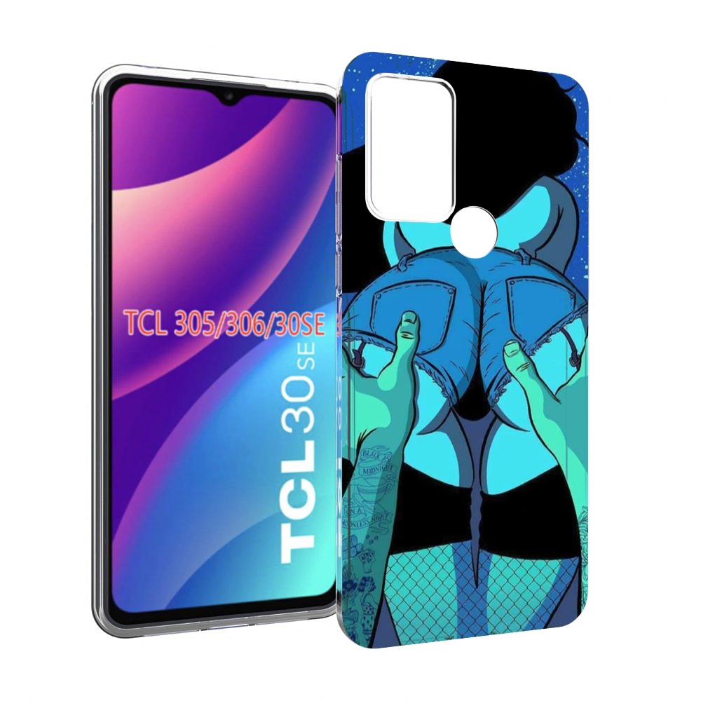 

Чехол MyPads любитель потрогать для TCL 30SE/305/306/30E, Tocco