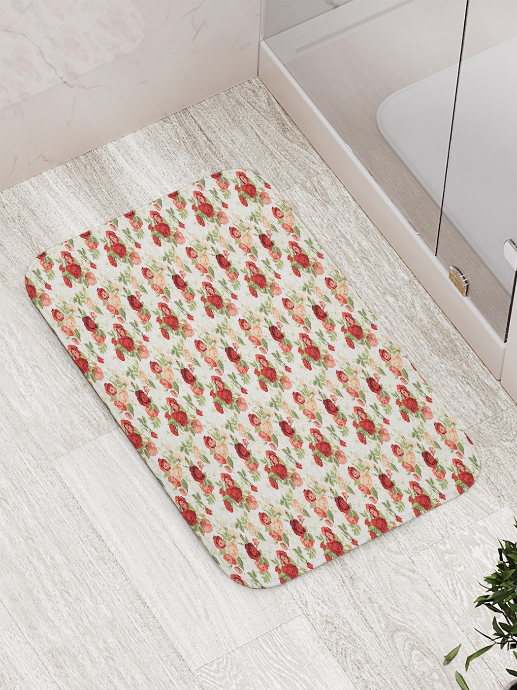 

Коврик противоскользящий для ванной, сауны, бассейна, 77х52 см bath_72317 JoyArty