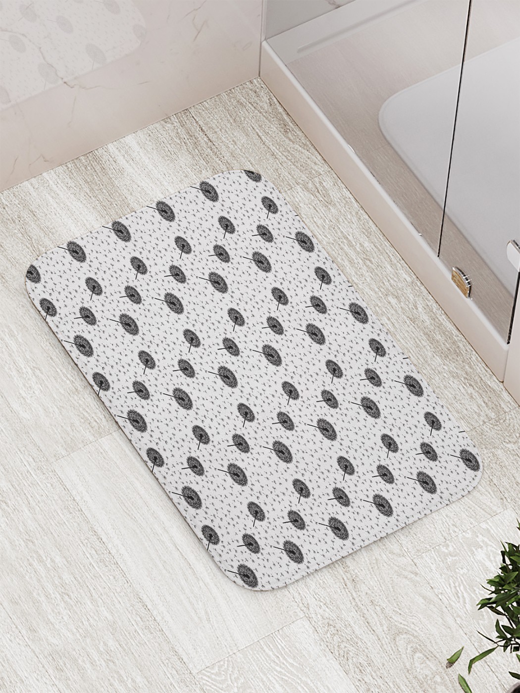 

Коврик противоскользящий для ванной, сауны, бассейна, 77х52 см bath_72313 JoyArty