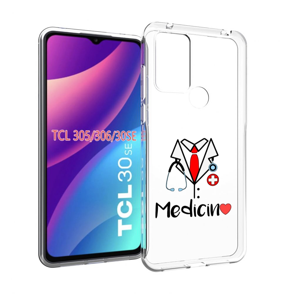 

Чехол MyPads любимая медецина для TCL 30SE/305/306/30E, Tocco