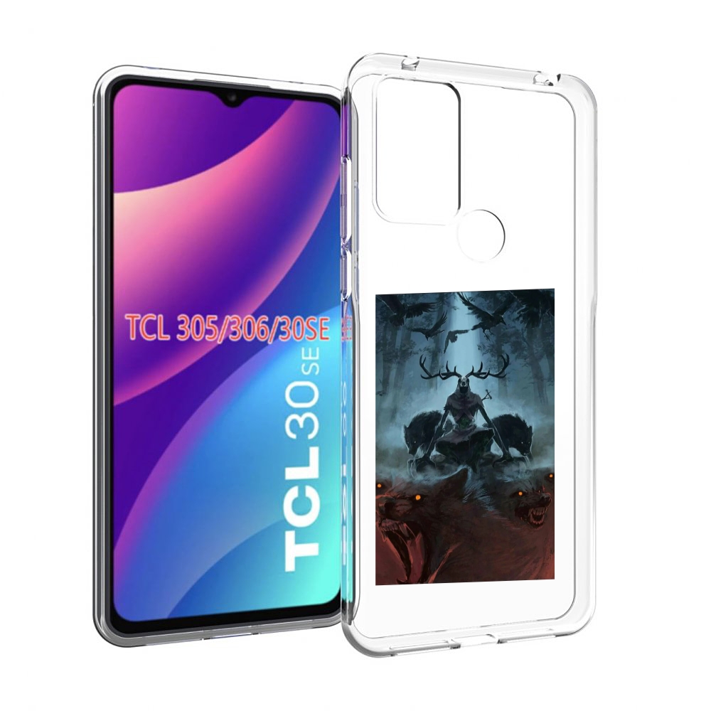 

Чехол MyPads лось демон для TCL 30SE/305/306/30E, Tocco