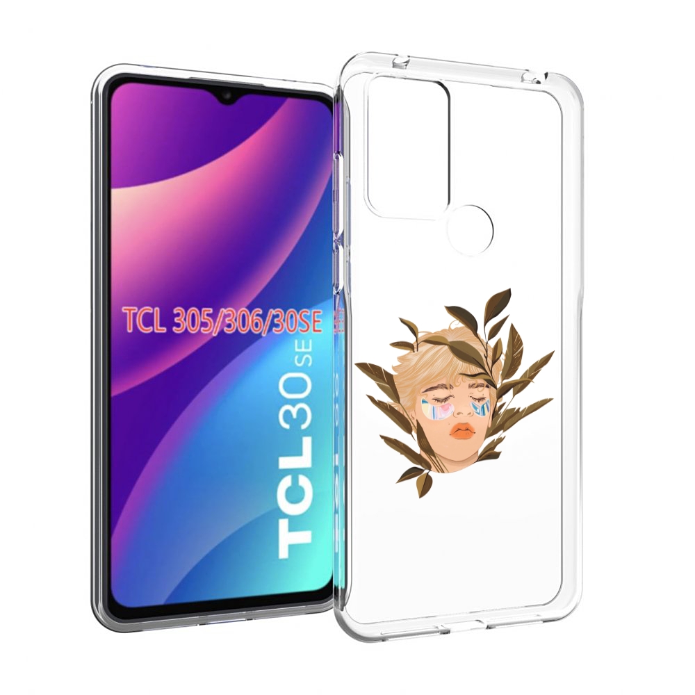 

Чехол MyPads лицо-с-патчами для TCL 30SE/305/306/30E, Tocco