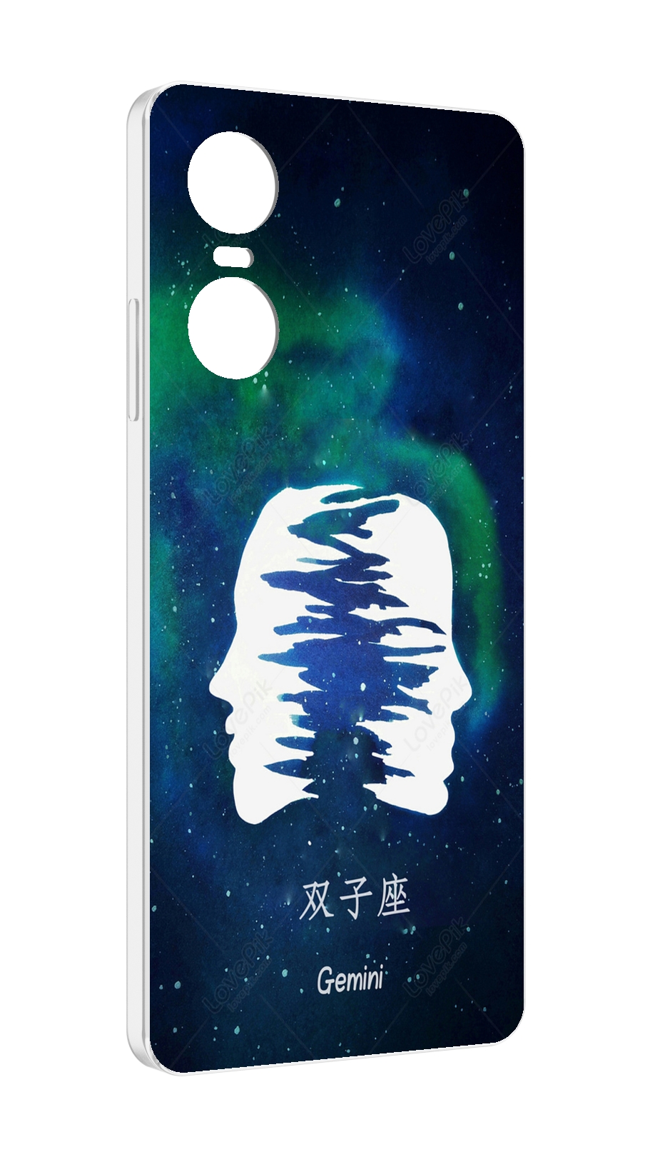 

Чехол MyPads знак зодиака близнецы 6 для Tecno Pop 6 Pro, Прозрачный, Tocco