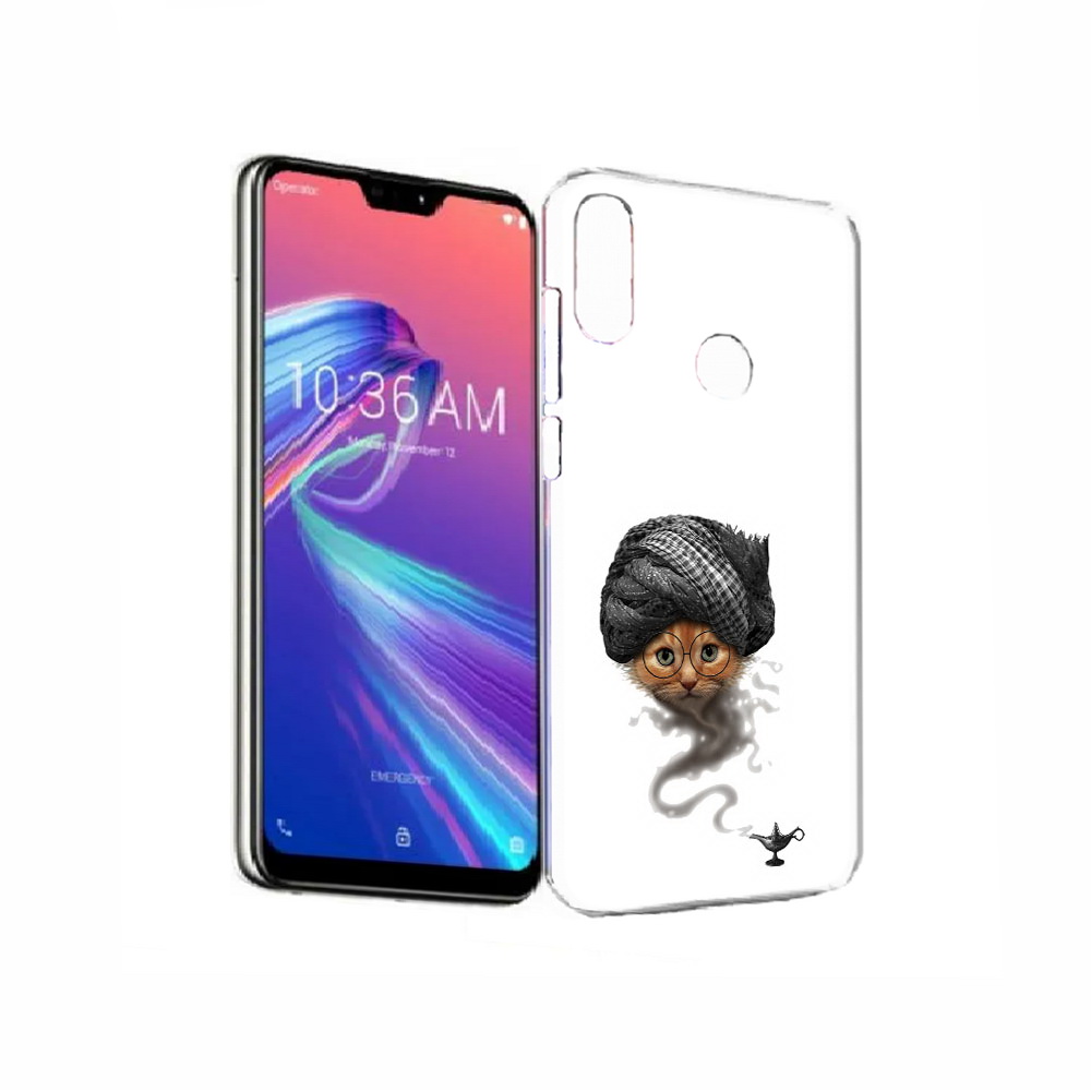 

Чехол MyPads Tocco для Asus ZenFone Max Pro (M2) (ZB631KL) кот джин, Прозрачный, Tocco