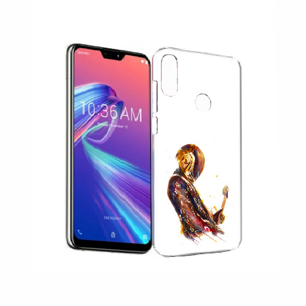Чехол MyPads Tocco для Asus ZenFone Max Pro (M2) (ZB631KL) космо-музыкант