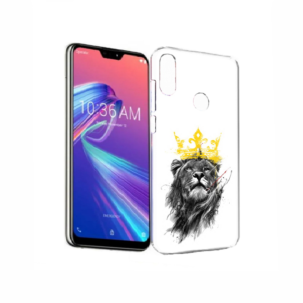

Чехол MyPads Tocco для Asus ZenFone Max Pro (M2) (ZB631KL) король-лев, Прозрачный, Tocco
