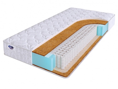 

Матрас SkySleep 110 x 200 JOY COCOS S1000, Белый, JOY COCOS S1000