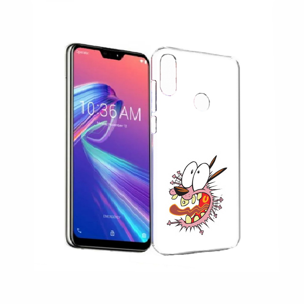 

Чехол MyPads Tocco для Asus ZenFone Max Pro (M2) (ZB631KL) испуганный бобик, Прозрачный, Tocco
