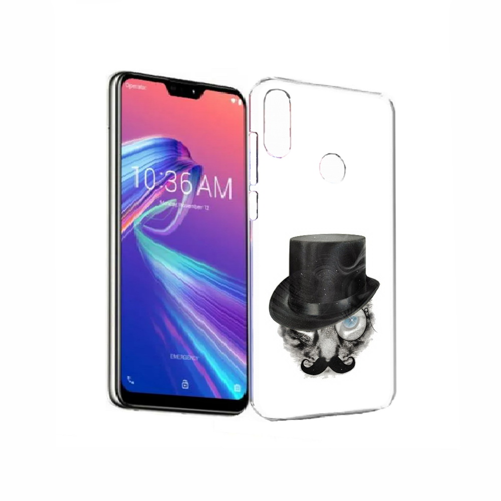 

Чехол MyPads Tocco для Asus ZenFone Max Pro (M2) (ZB631KL) интелегентный кот, Прозрачный, Tocco