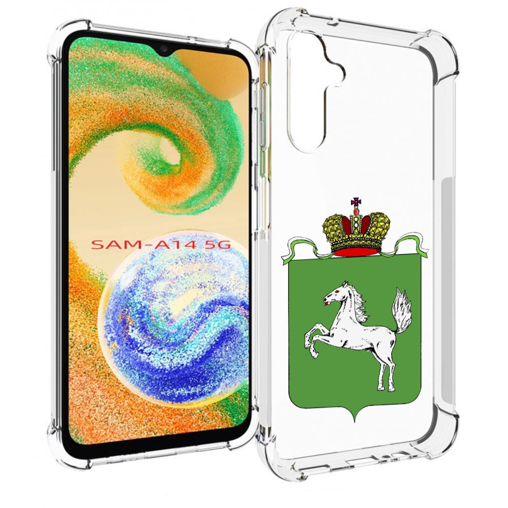 

Чехол MyPads герб томская область для Samsung Galaxy A14 5G, Прозрачный, Tocco