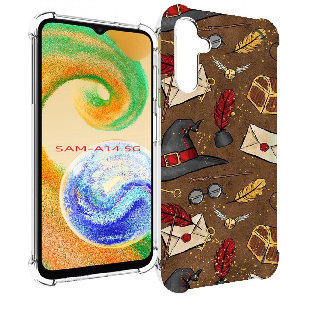 

Чехол MyPads гарри-поттер-вайб для Samsung Galaxy A14 5G, Прозрачный, Tocco