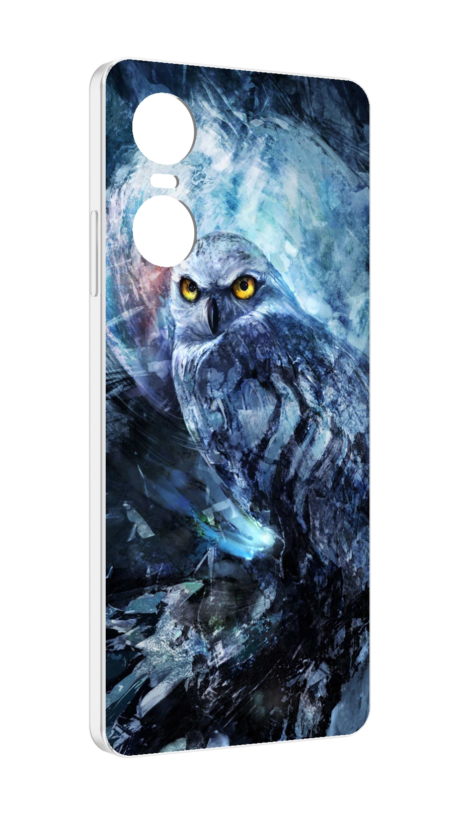 

Чехол MyPads замороженная-сова для Tecno Pop 6 Pro, Прозрачный, Tocco