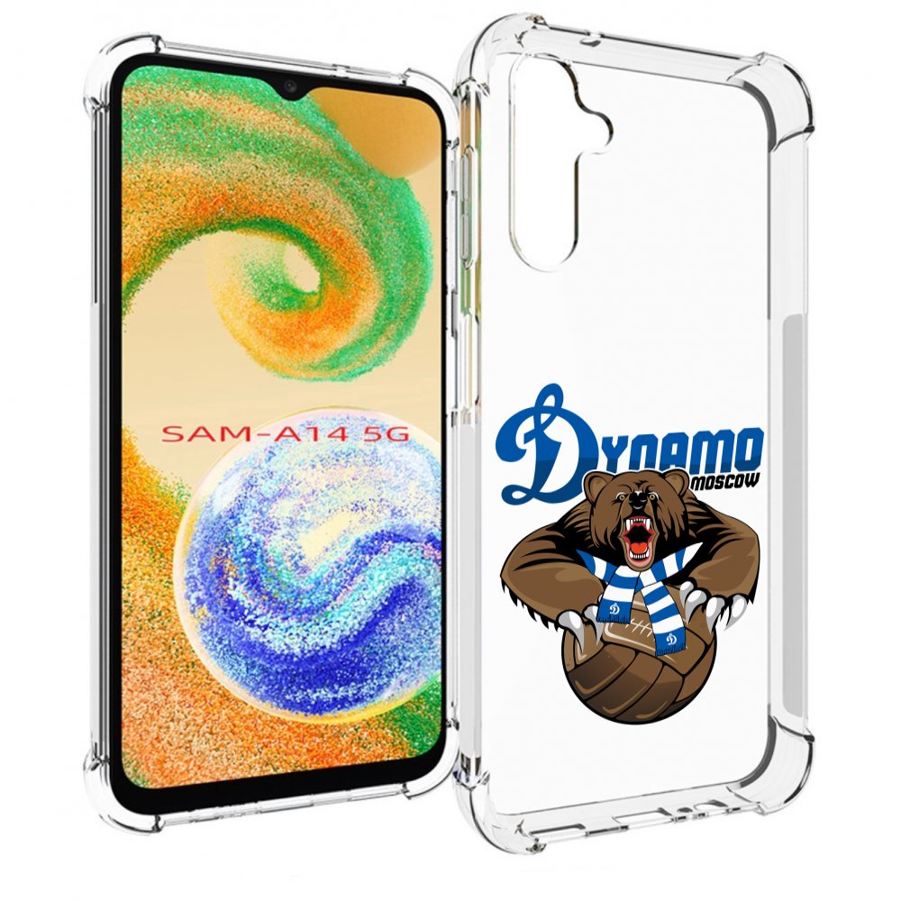 

Чехол MyPads ФК Динамо медведь для Samsung Galaxy A14 5G, Прозрачный, Tocco