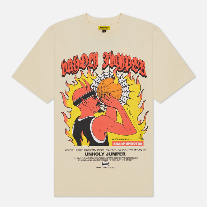 

Футболка мужская MARKET Unholy Jumper белая XL, Unholy Jumper
