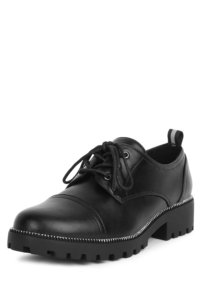 

Полуботинки женские T.Taccardi K0706LC-2 черные 40 RU, Черный, K0706LC-2