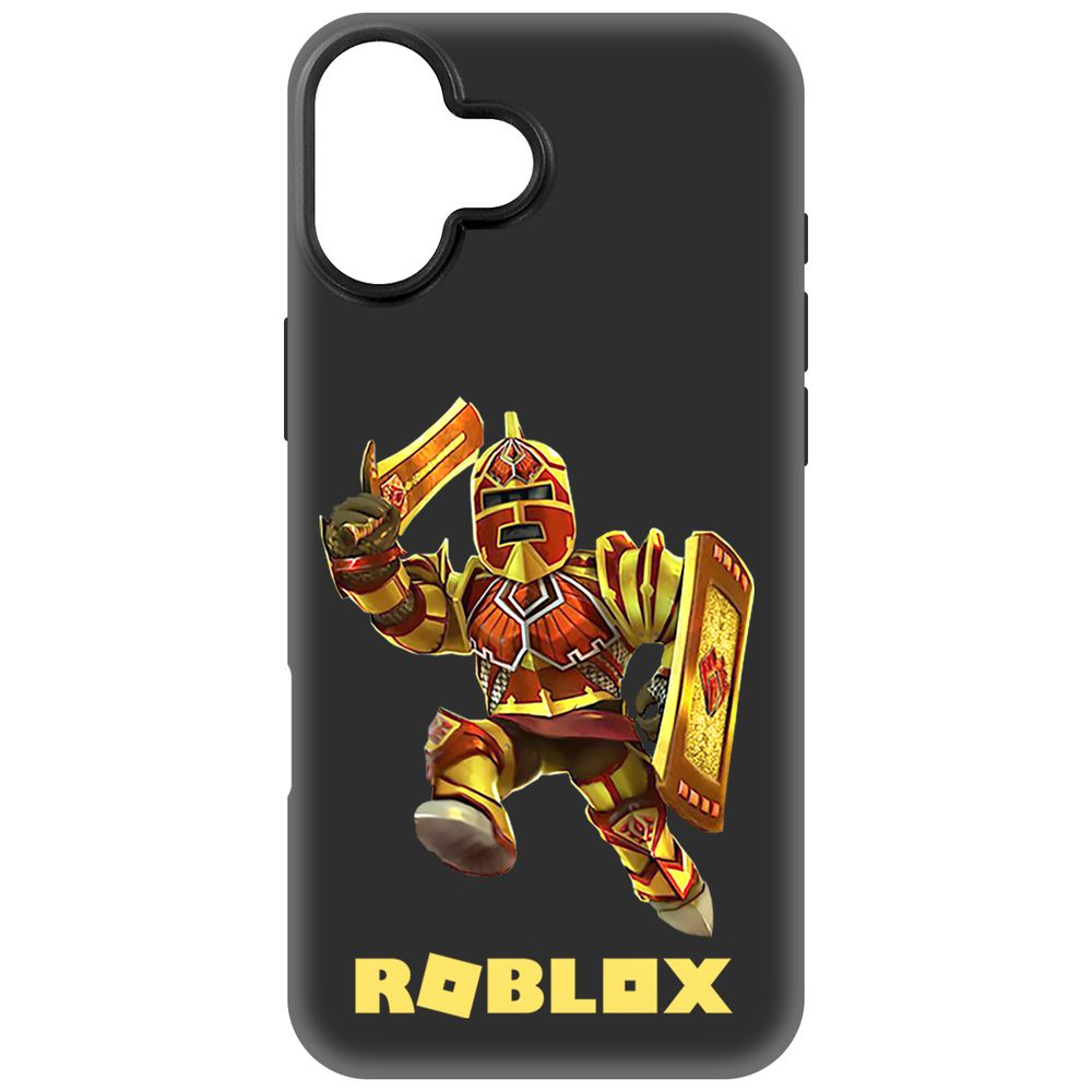 

Чехол-накладка Krutoff Soft Case Roblox-Рэдклифф для iPhone 16 Plus черный