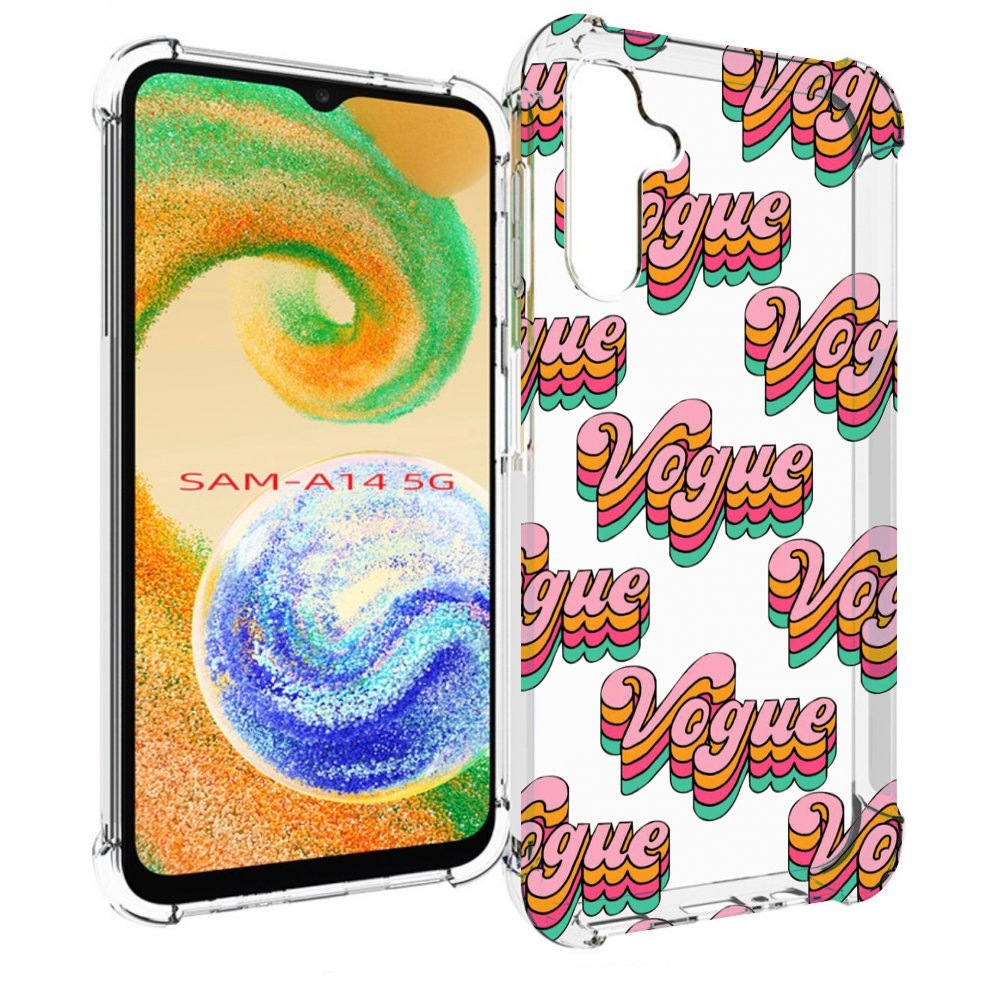 

Чехол MyPads вогуе для Samsung Galaxy A14 5G, Прозрачный, Tocco
