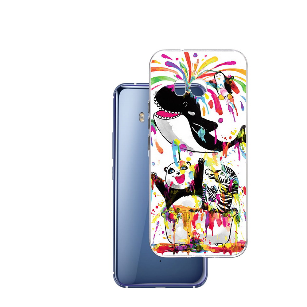 

Чехол MyPads Tocco для HTC U11 Хиппи кит, Прозрачный, Tocco