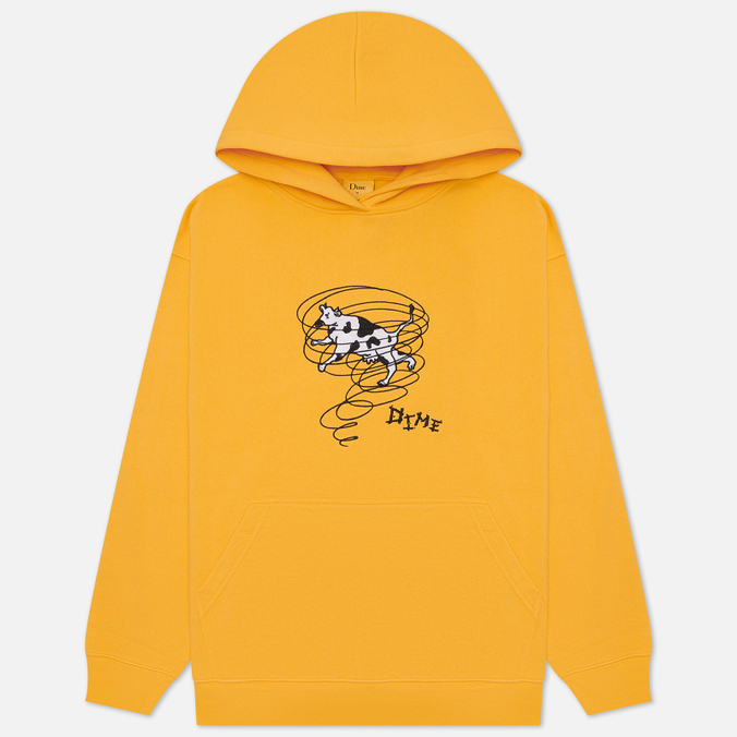 

Худи мужское Dime Twister Hoodie желтое S, Twister Hoodie