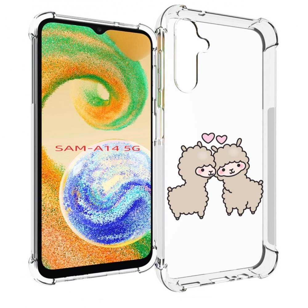 

Чехол MyPads влюбленные-барашки для Samsung Galaxy A14 5G, Прозрачный, Tocco