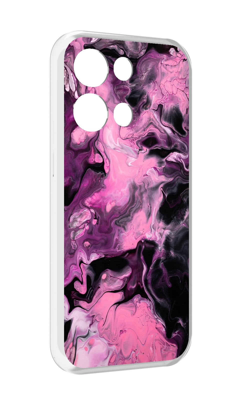 

Чехол MyPads смешивание-фиолетового для OPPO Reno8 Pro, Прозрачный, Tocco