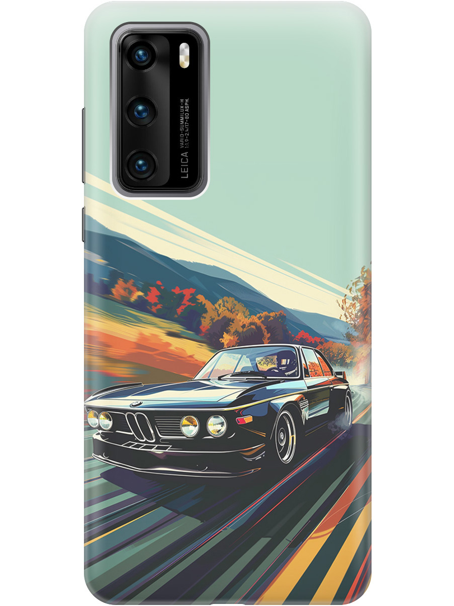 

Силиконовый чехол на Huawei P40 с принтом "Гоночный BMW", Прозрачный;оранжевый;черный, 722839385