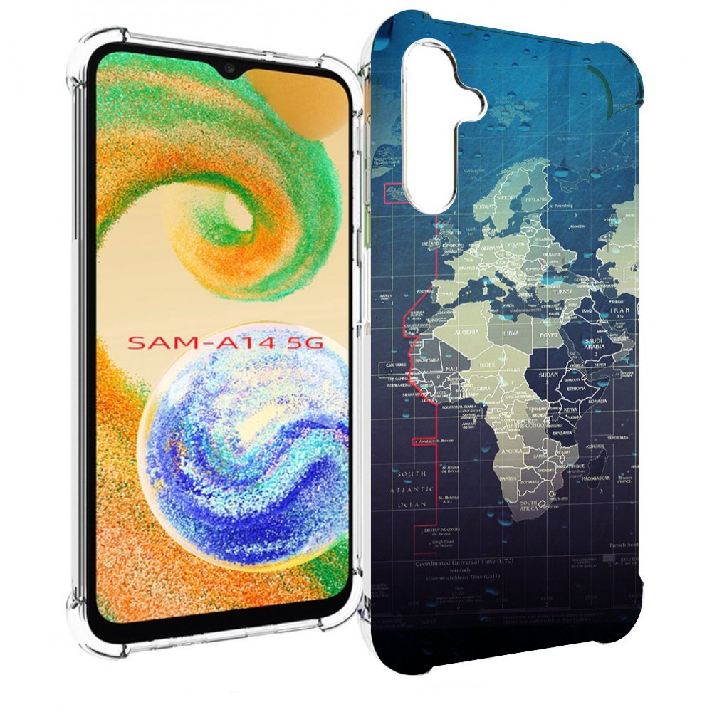 

Чехол MyPads бункер-анклава для Samsung Galaxy A14 5G, Прозрачный, Tocco