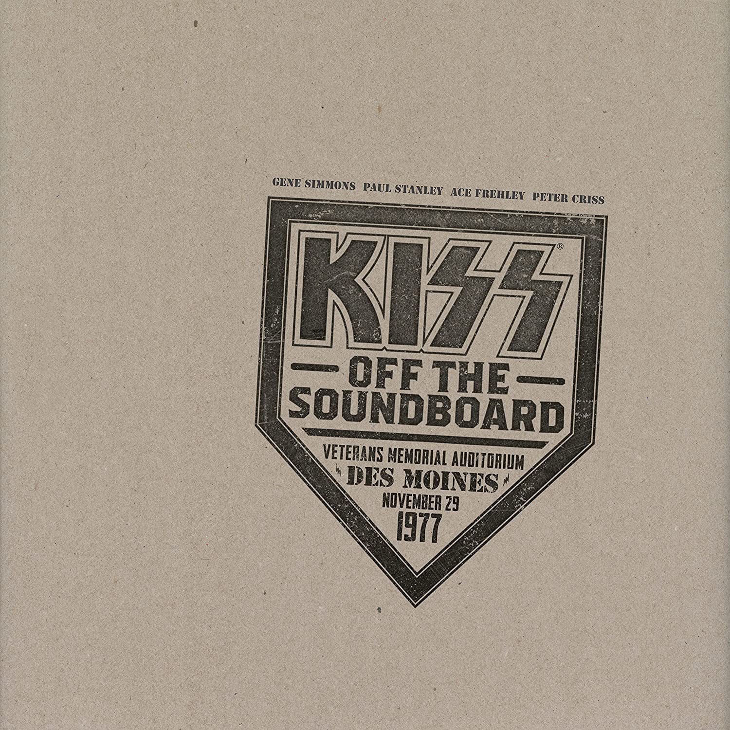 Kiss Off The Soundboard: Live In Des Moines (Cd)
