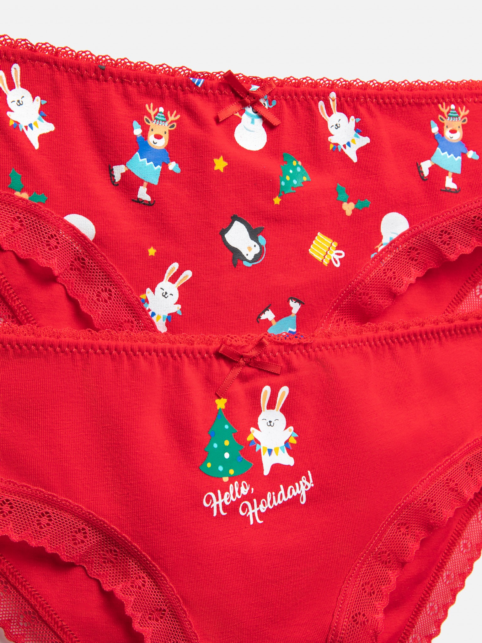 

Трусы 2 шт. ACOOLA 20224120068, красный, 122-128, 20224120068