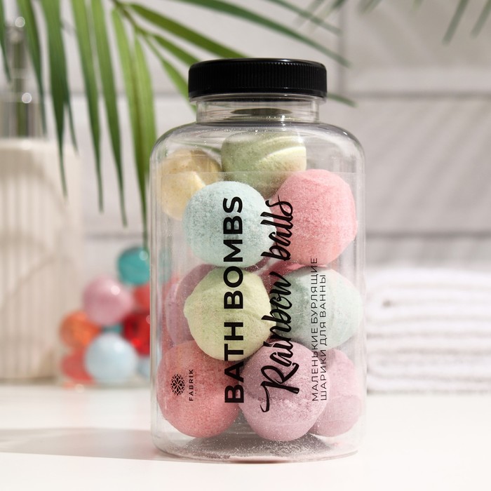 

Бомбочки для ванн Rainbow balls, новогодние, 230 г
