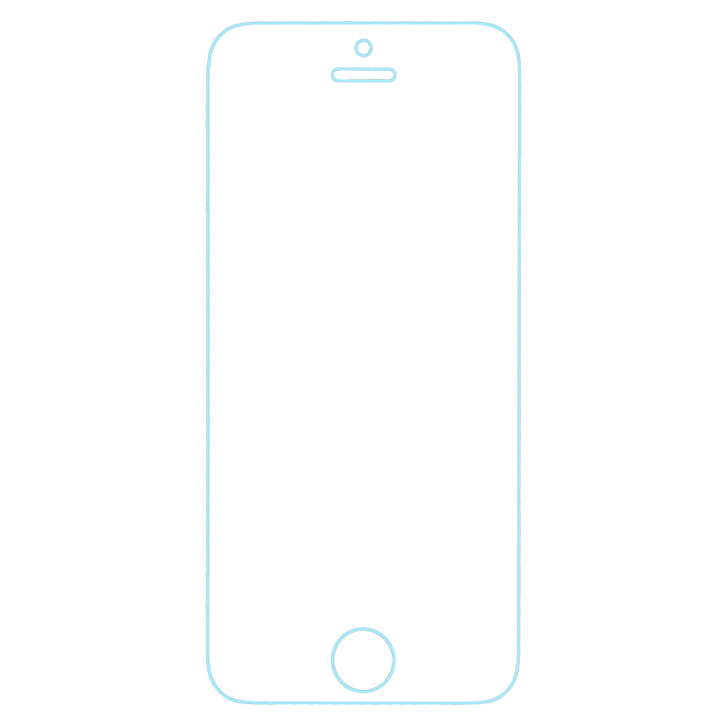 

Защитное стекло BaseMarket для Apple iPhone SE матовое